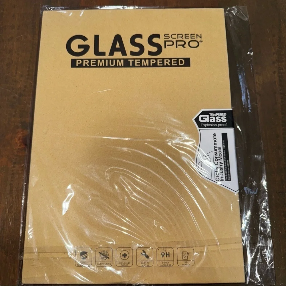 Premium Tempered Glass Screen Pro Protector Paper Package - For 15-16 In Screens
